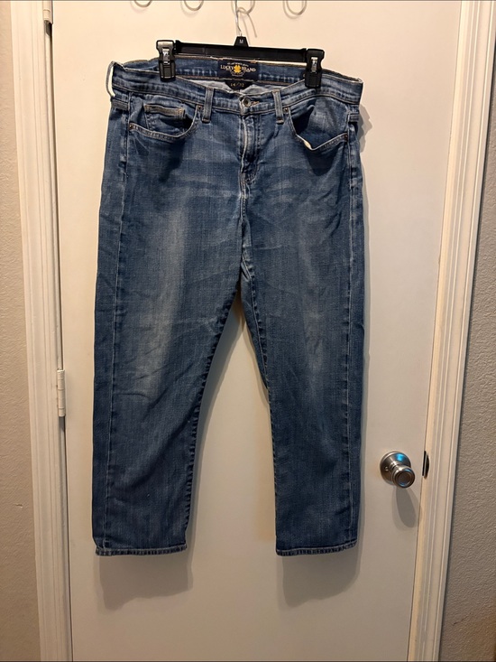 Lucky Brand Denim - Lucky Brand Women’s Medium Blue Dylan Boyfriend Jeans Size 14/32